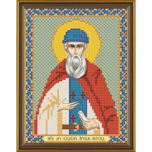 Рисунок на ткани бисер НОВА СЛОБОДА арт.БИС5156 А4.5 Прч. Мч. Вадим 13х18 см