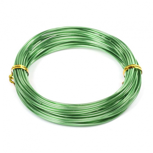 Проволока ? 1,5мм арт.ТВ-ALW-1,5 цв.25 зеленый рул.10м Проволока ? 1,5мм арт.ТВ-ALW-1,5 цв.25 зеленый рул.10м