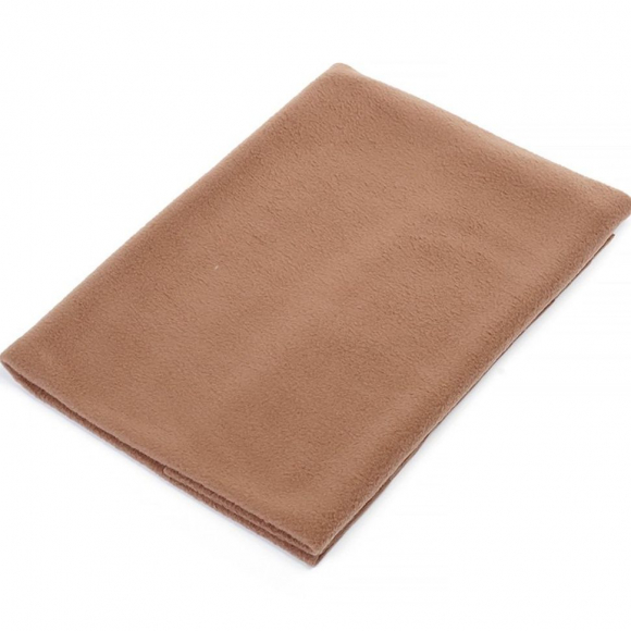 Трикотаж флис 180 арт.КЛ21817 (45х50 см, 50х50 см±2см) цв.235 коричневый