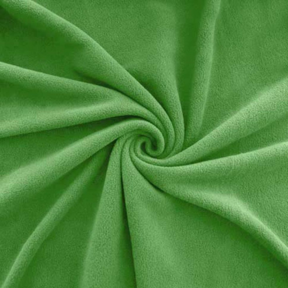 Ткань флис 2-х сторонний МТ-250-327 250 г/м? 100% ПЭ шир.150см  цв.238 зеленый рул.70-110м (1кг - 2,75м)