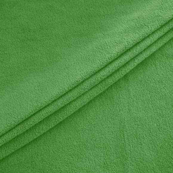 Ткань флис 2-х сторонний МТ-250-327 250 г/м? 100% ПЭ шир.150см  цв.238 зеленый рул.70-110м (1кг - 2,75м)