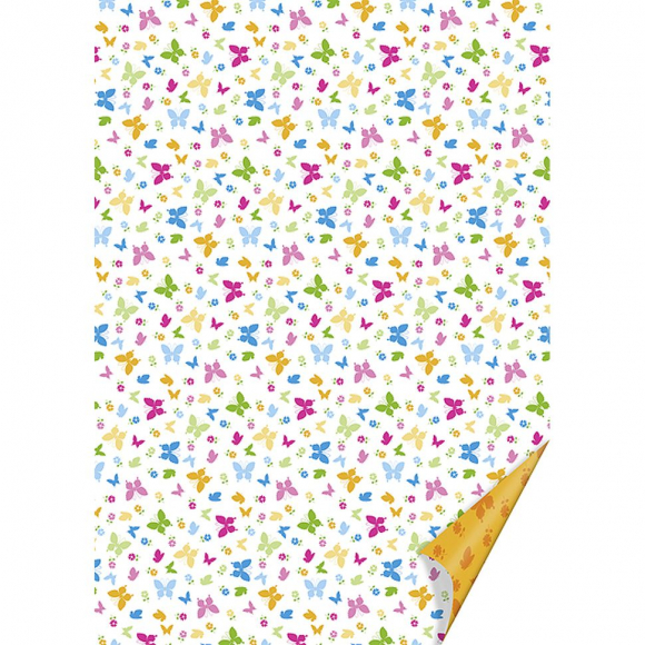 80441_Лист бумаги "Бабочки" двухсторонний