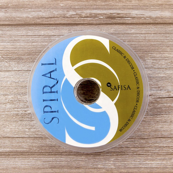 19838_Косая бейка атласная 30 мм, 25 м, цвет 65, голубой