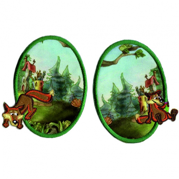 Термоаппликации HKM "Лисицы 1"