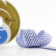 162131_Косая бейка с рисунком SAFISA, арт.6282, 30 мм, 25 м, цвет 15 162131_Косая бейка с рисунком SAFISA, арт.6282, 30 мм, 25 м, цвет 15