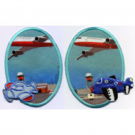 Термоаппликации HKM "Самолеты в небе"