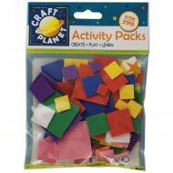 Набор вырезанных элементов из фоамирана "Квадраты"