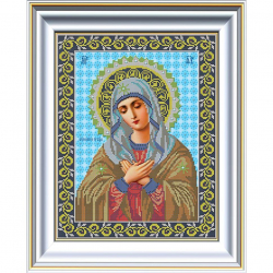 Набор для вышивания бисером GALLA COLLECTION арт.И 005 Икона Божией Матери Умиление 28x36 см