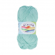 Пряжа ALPINA XENIA (100% мерсеризованный хлопок) 10х50г/240м цв.128 св.зелёный