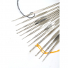 Крючки для вязания арт.ТВ-CH03 Maxwell Colors АССОРТИ (0.6mm-1.6mm) цв.никель уп.12шт.