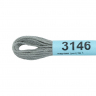 Нитки для вышивания Gamma мулине (3071-3172) 100% хлопок 24 x 8 м цв.3146 серый