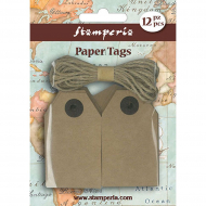 66181_Бирки в наборе со шнуром