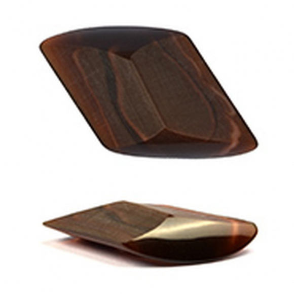 Пуговицы пластик TBY DK3-002-30 цв.002 коричневый 56L-36мм, на ножке, 144 шт