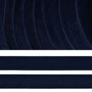 Лента бархатная эластичная арт.TBY.LB2054.EL нейлон шир.20мм цв.синий уп.20м