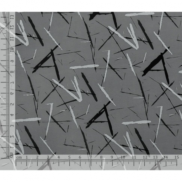 Ткань Батист 90 г/м? 100% хлопок шир.145 см арт.Р.32991.02 цв.02 серый рул.25м