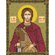 Набор для вышивания бисером НОВА СЛОБОДА арт.С9175 Св.Вмч.Никита Готфский 18х23 см