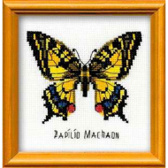 Набор для вышивания РИОЛИС арт.НВ096 Махаон 13х13 см
