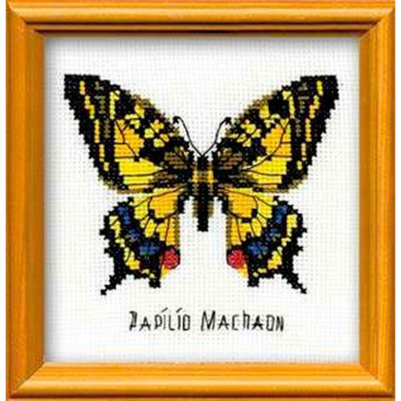 Набор для вышивания РИОЛИС арт.НВ096 Махаон 13х13 см