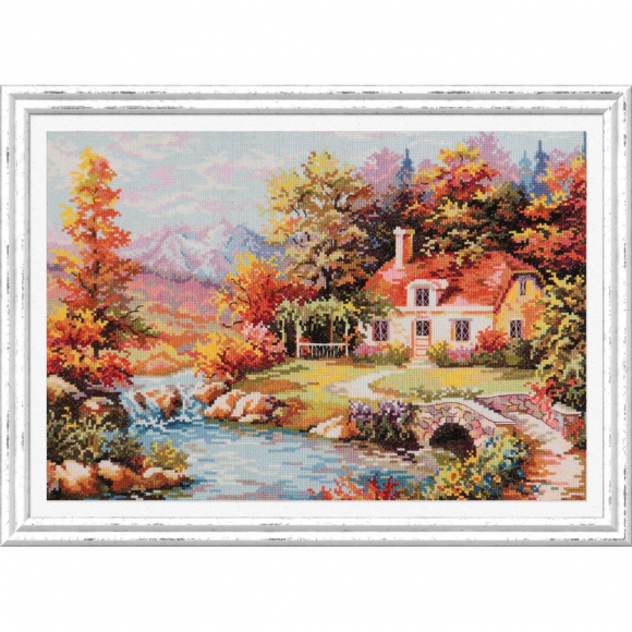 Набор для вышивания ЧУДЕСНАЯ ИГЛА арт.47-02 Наш уголок 40х28см Набор для вышивания ЧУДЕСНАЯ ИГЛА арт.47-02 Наш уголок 40х28см