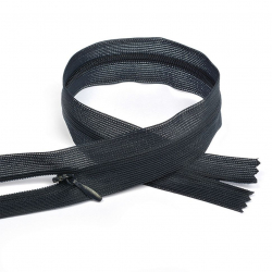 Молния MaxZipper пласт. потайная №3 20см н/р цв.S071 т.синий уп.50шт