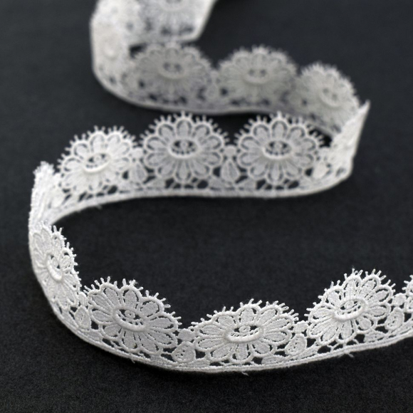 173860_Гипюр, 27 мм, цвет белый 173860_Гипюр, 27 мм, цвет белый