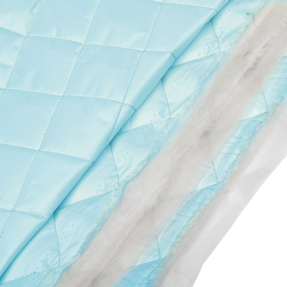 Ткань стежка ниточная Dewspo НАРЕЗКА TBY Ромб 5,5см 100%пэ 230г/м2 150см голубой S143 уп.5м