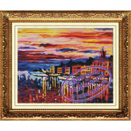 Набор Колор Кит мозаичная картина арт.КК.MO031 Ночные блики 40х50