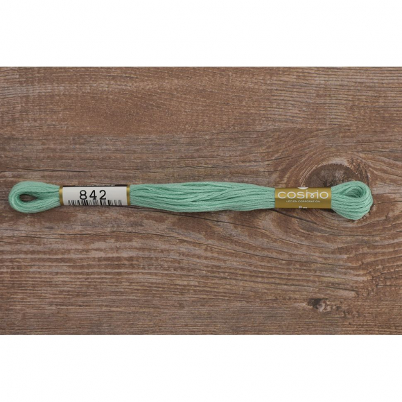 164639_Мулине COSMO однотонный цвет 842