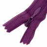 Молния потайная нераз 60см S-174 фиолетовый темный SBS уп.100шт