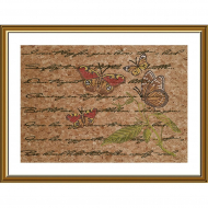 Набор для вышивания бисером НОВА СЛОБОДА арт.КР4012 Яркие крылышки 40х28 см