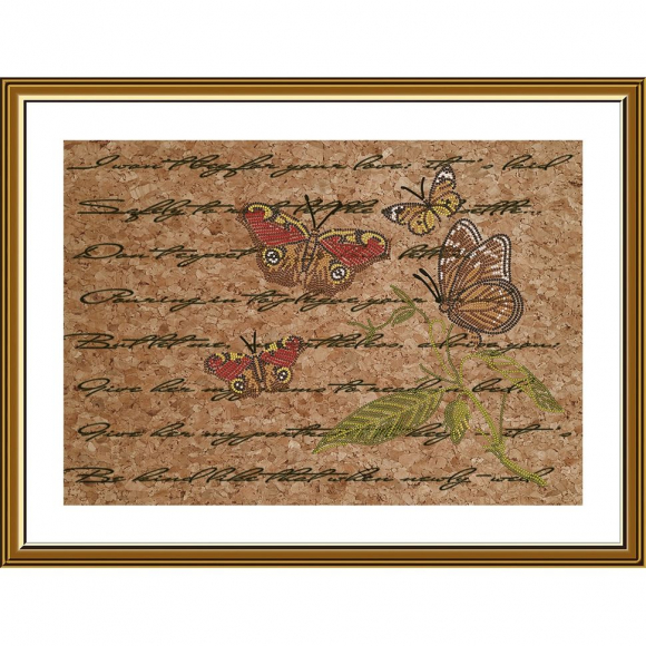 Набор для вышивания бисером НОВА СЛОБОДА арт.КР4012 Яркие крылышки 40х28 см Набор для вышивания бисером НОВА СЛОБОДА арт.КР4012 Яркие крылышки 40х28 см