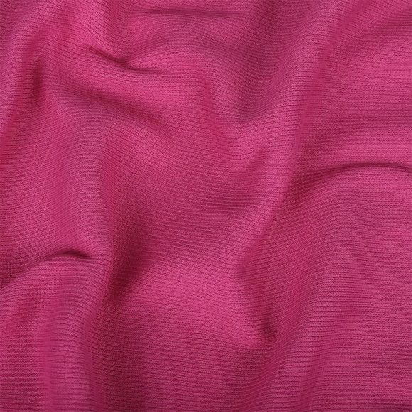 Кашкорсе трикотажное полотно 400г/м?  95%хб 5%эл  шир.60+60см арт.ШН-400955-48 цв.малина пач.15-60м (1кг-2,10м)