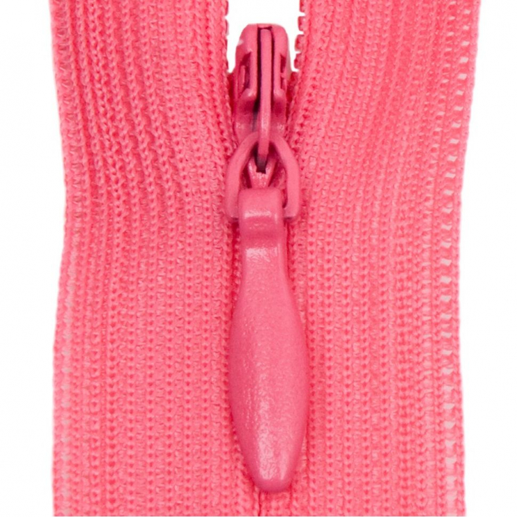 Молния потайная нераз 60см S-341 розовый темный SBS уп.100шт