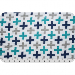 Ткань для пэчворка PEPPY Embrace (марлевка) 120 г/м? 100% хлопок цв.a teal уп.100х125 см