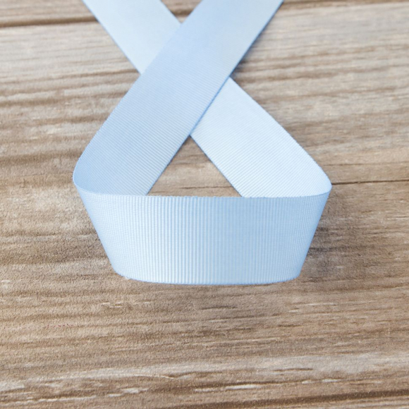 181860_Лента репсовая SAFISA, 25 мм, 25 м, цвет 04 голубой светлый 181860_Лента репсовая SAFISA, 25 мм, 25 м, цвет 04 голубой светлый