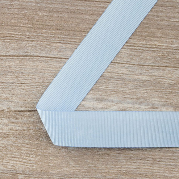 181860_Лента репсовая SAFISA, 25 мм, 25 м, цвет 04 голубой светлый 181860_Лента репсовая SAFISA, 25 мм, 25 м, цвет 04 голубой светлый