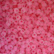 Бисер Preciosa №10, 5 г., цвет №38398 розово-красный прокрас прозрачный