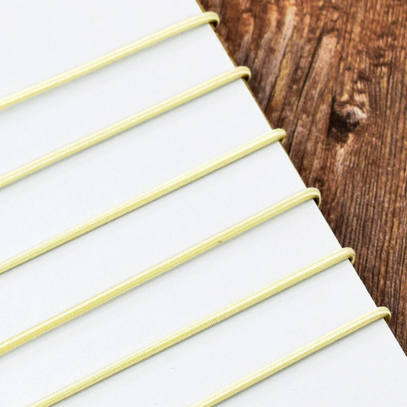 33114_Резинка шляпная PEGA, цвет кремовый, 1,65 мм