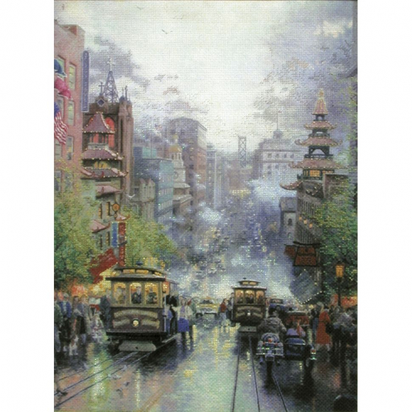 4128_Набор для вышивания "Сан Франциско"