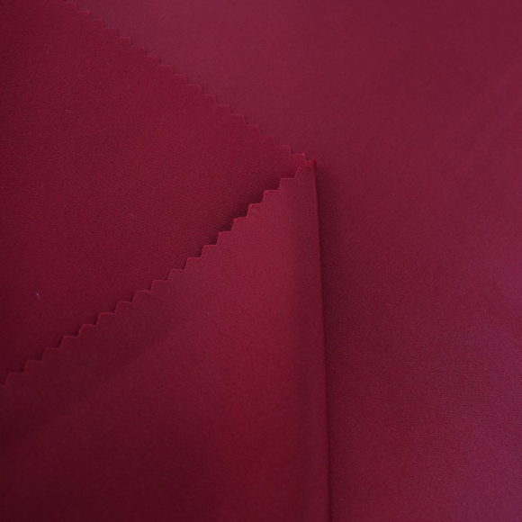 Ткань шелк Армани 90 г/м? 97% полиэстер, 3% спандекс шир.145 см арт.Р.18546.31 цв.31 бордовый уп.25м