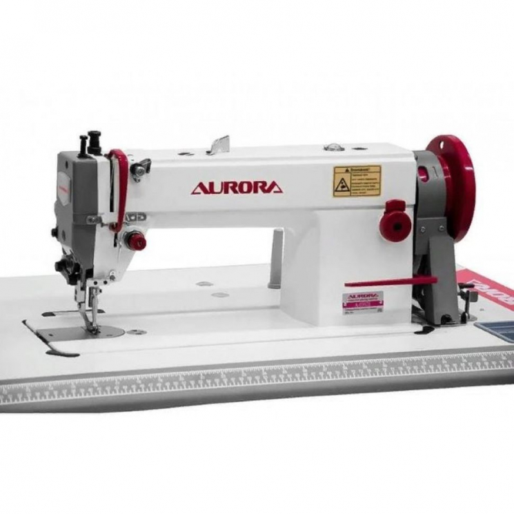 Прямострочная промышленная швейная машина с шагающей лапкой Aurora A-0302ECX