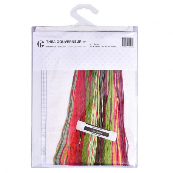 62699_Набор для вышивания "Пылкий Цветок", канва лён 36 ct 62699_Набор для вышивания "Пылкий Цветок", канва лён 36 ct