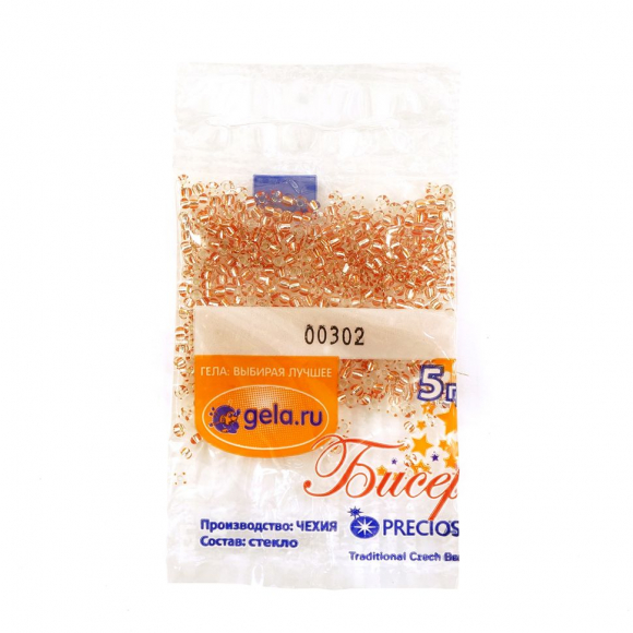 Бисер №10, 5 г., цвет 00302