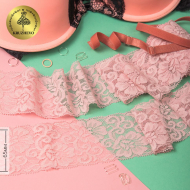 Кружево-стрейч KRUZHEVO арт.TBY.L840 шир.65мм цв.16 неж.розовый уп.25м