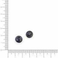 Пуговицы пластик CR P-13 цв.051 т.синий 18L-11мм, на ножке, 144 шт