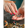 Нить для бисера IDEAL, Tytan 100 100м белая уп.10шт