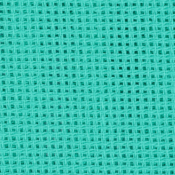 Канва для вышивания мелкая арт.851 (613/13) (10х60кл) 40х50см цв.бирюза