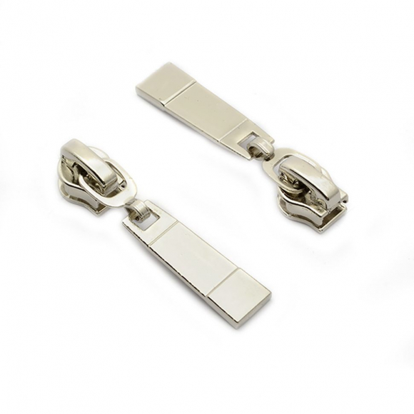 Замок MaxZipper автомат СП#5 TBT1195 цв.никель уп.100шт