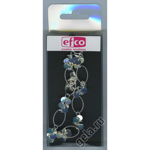 Цепь для создания украшений "Овалы с монетками", 25 см. Цепь для создания украшений "Овалы с монетками", 25 см.