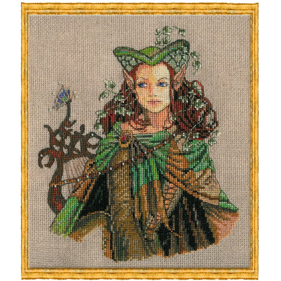 Набор для вышивания NIMUE арт.46-Z005 K Gaewen (Гаувен) 16х19 см Набор для вышивания NIMUE арт.46-Z005 K Gaewen (Гаувен) 16х19 см